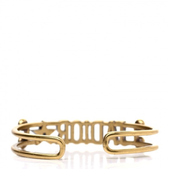 Metal Pearl J'Adior Bracelet Cuff Gold - Picture 3 of 3